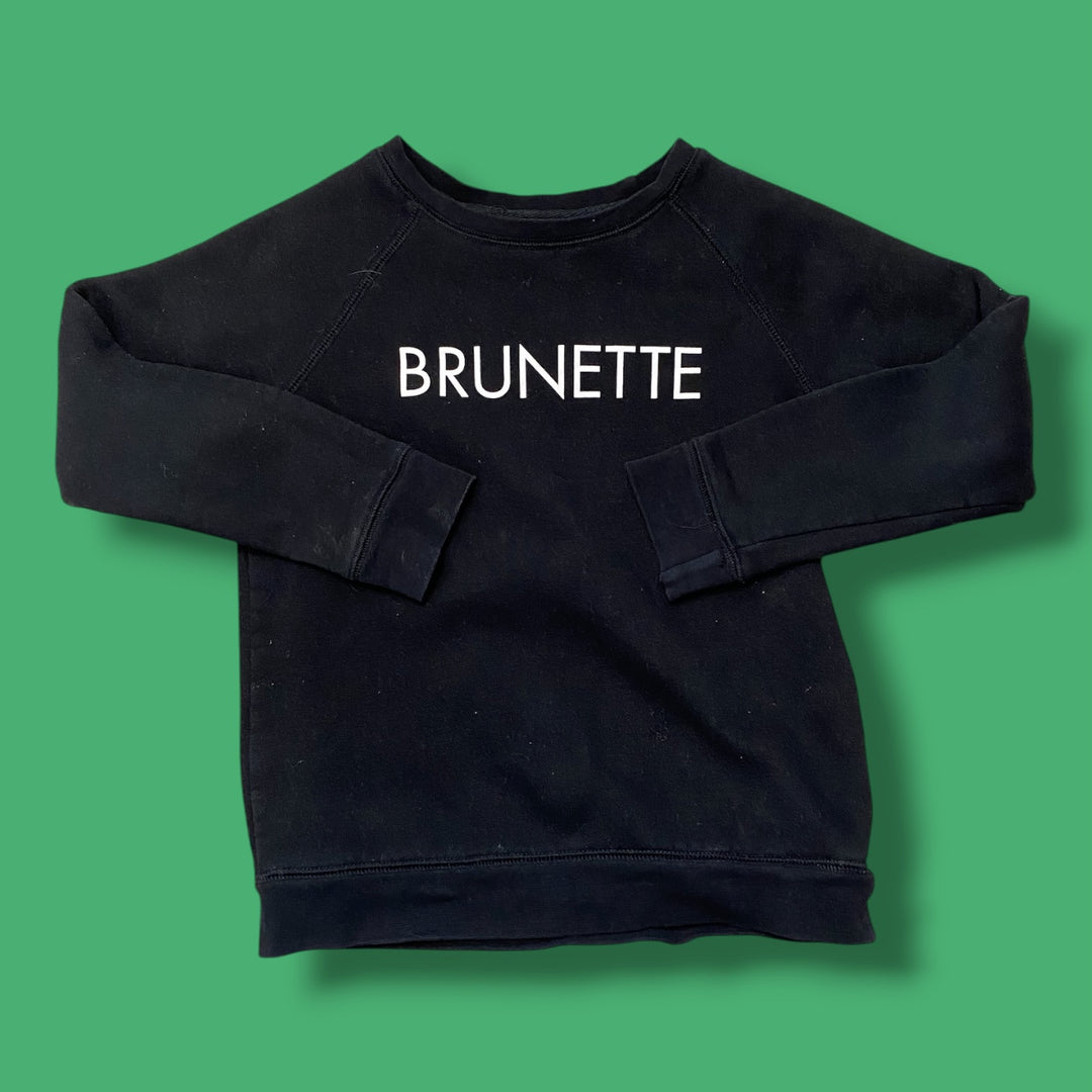 Black brunette the label Sweater, 6-8Y