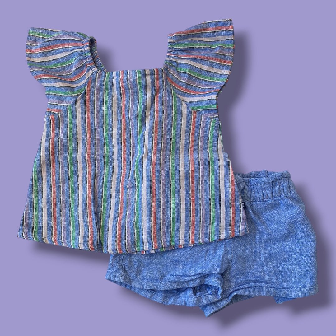 Multicolour Gap 2 piece Set, 2Y