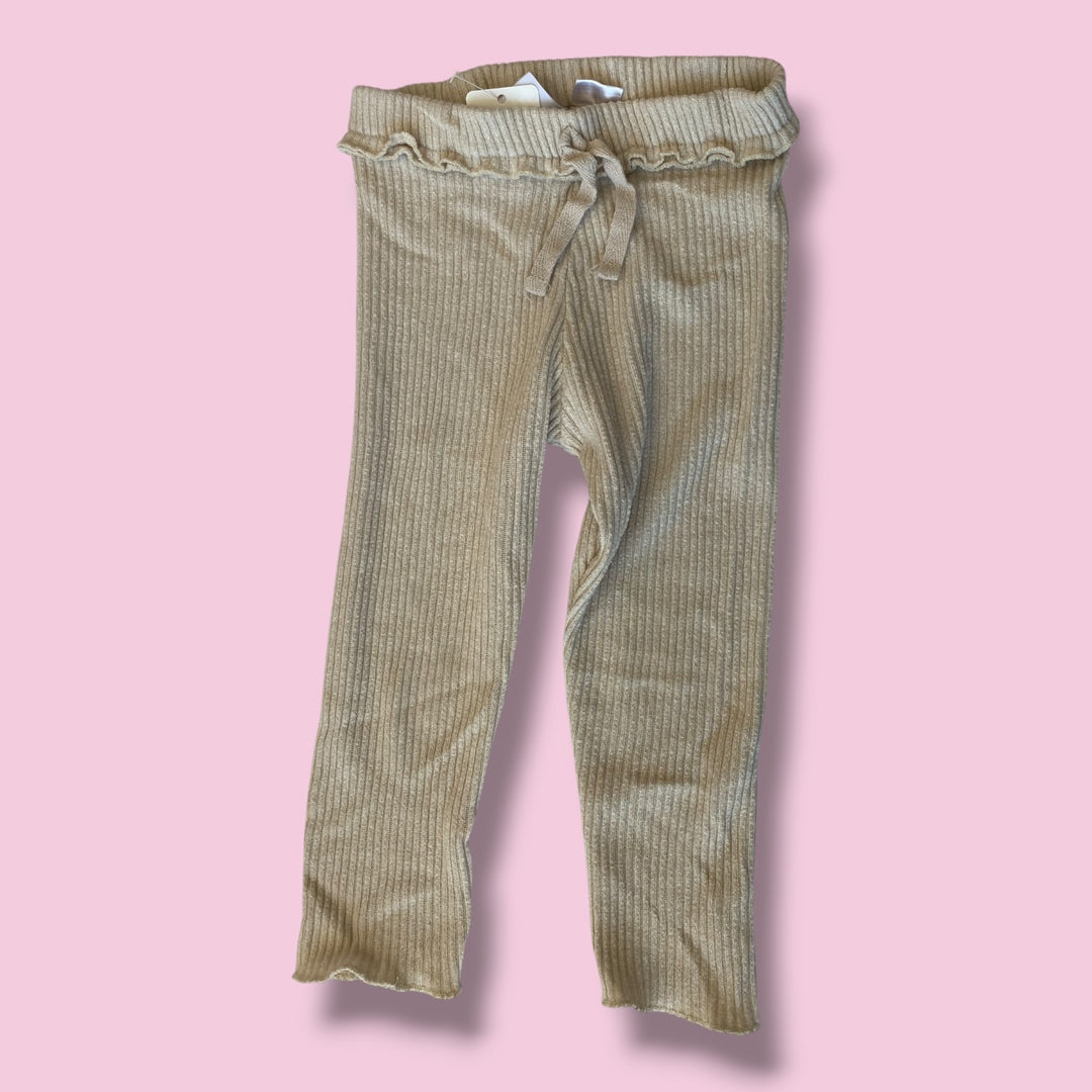 Tan Zara Legging, 2Y