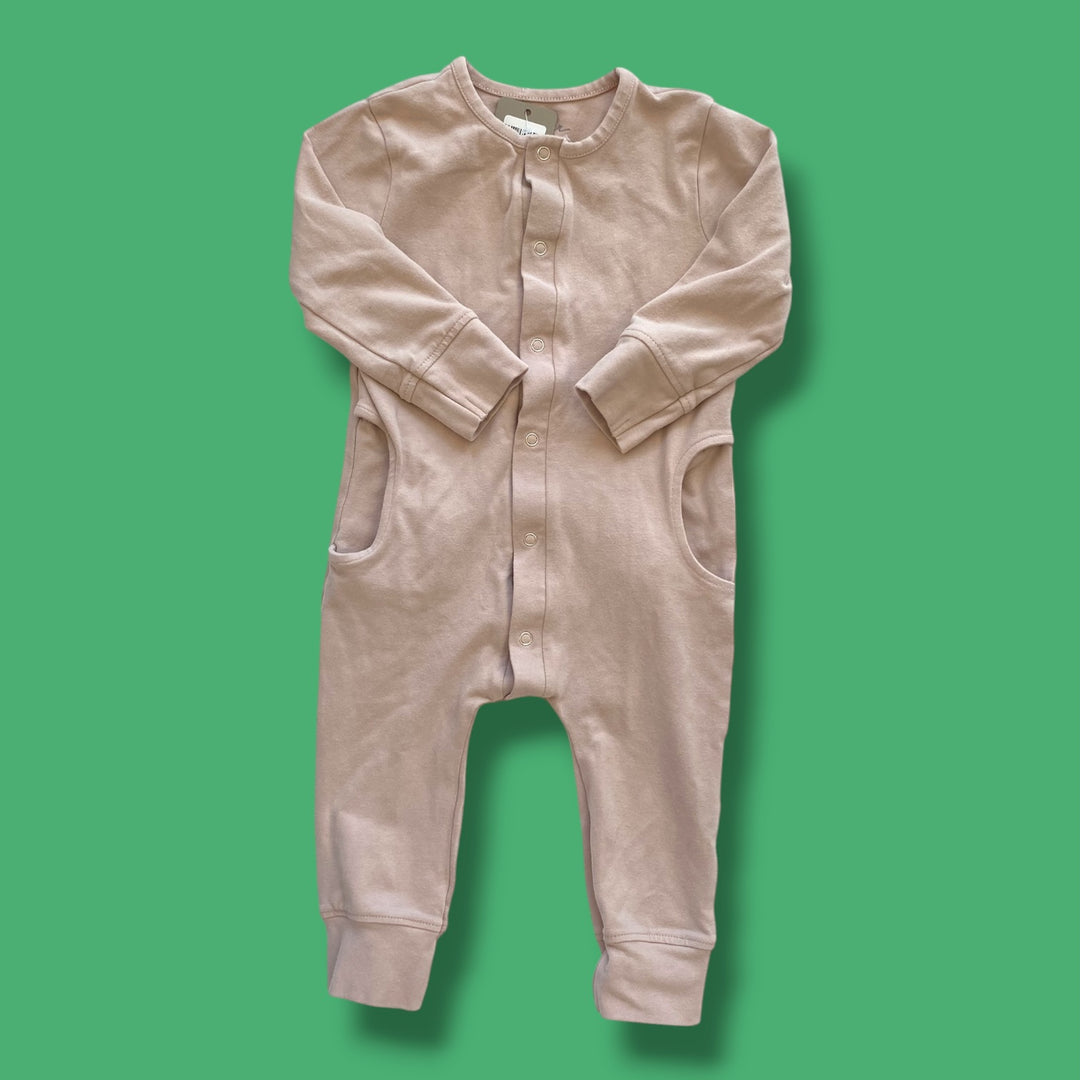 pink Pehr romper, 6-12m