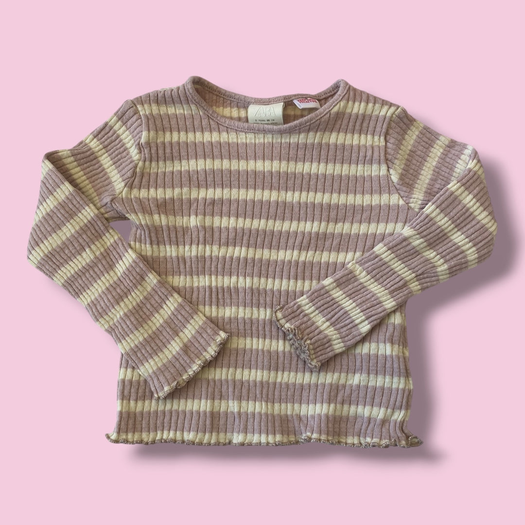 Purple Zara Long Sleeve, 3Y