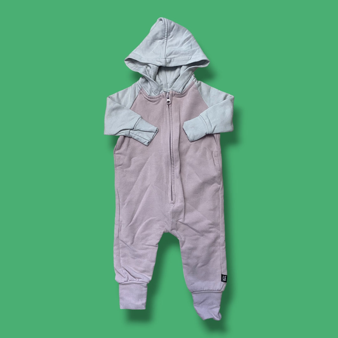Pink Vonbon Romper, 3-6m