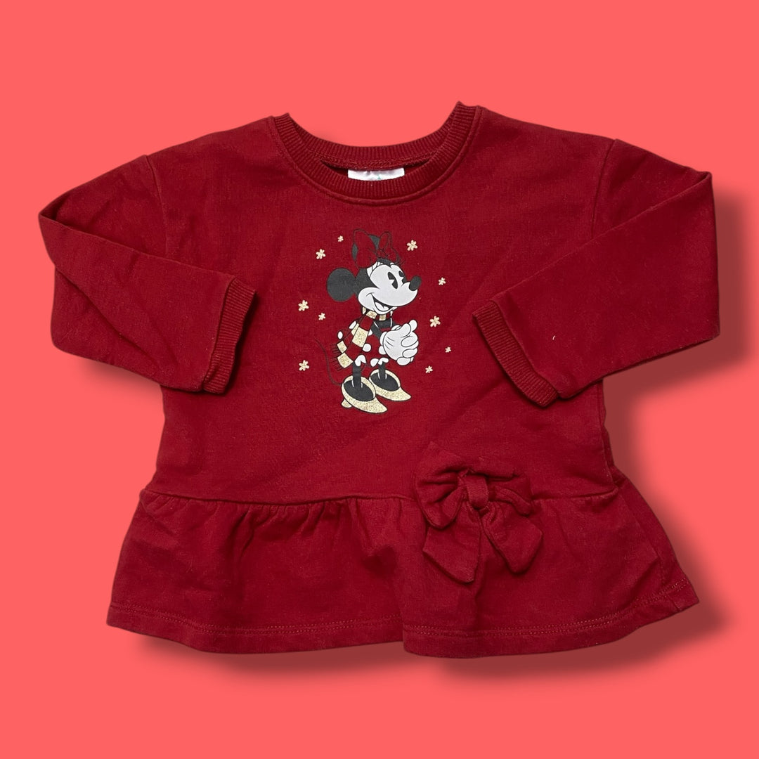 Red Disney Baby Sweater, 12-18m