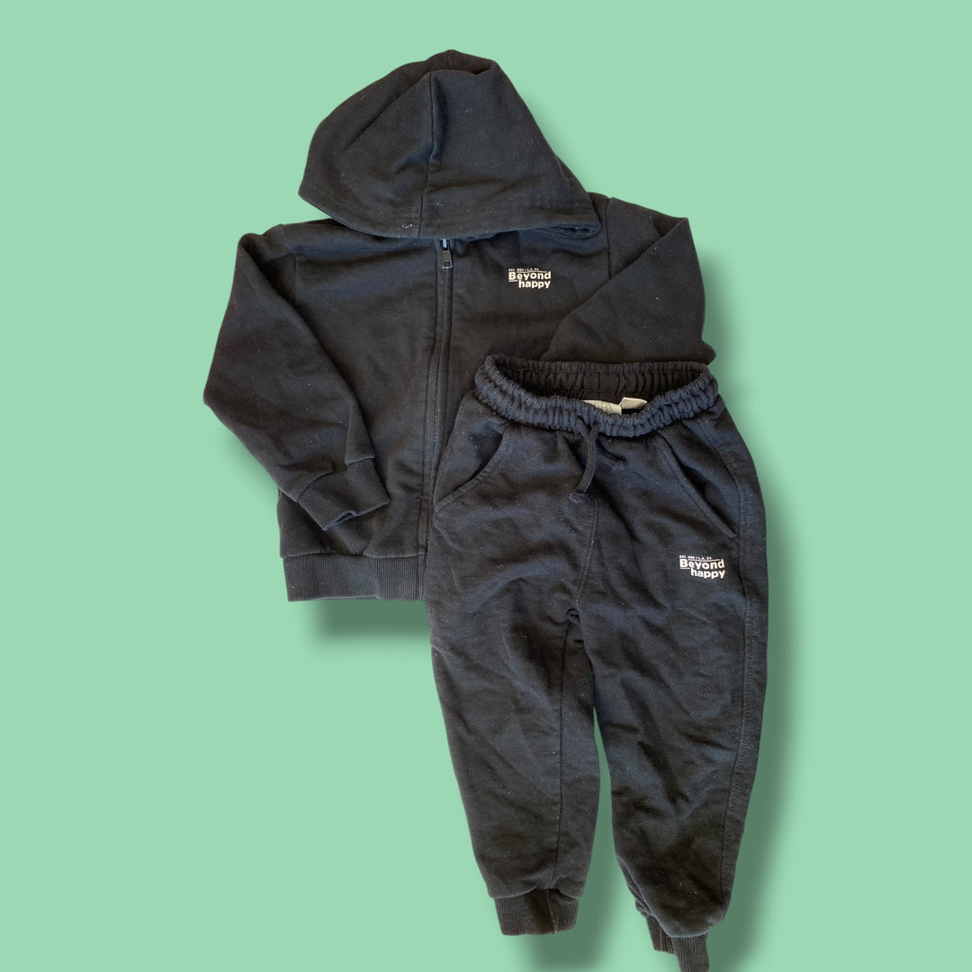 Black Zara Joggers, 2-3Y