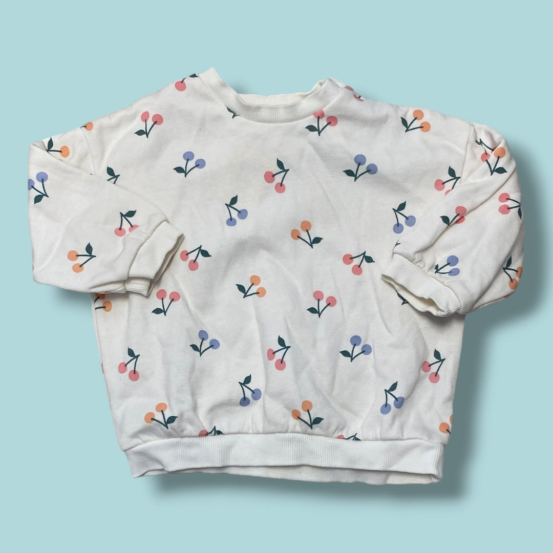 White H&amp;M Sweater, 9-12m