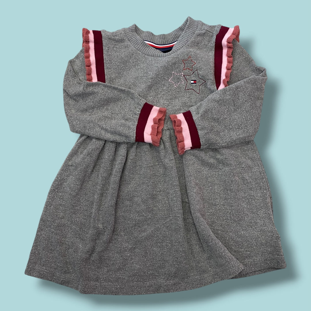 Grey Tommy Hilfiger Dress, 2Y