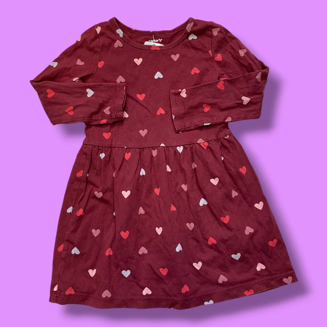 Red Carters Dress, 3Y