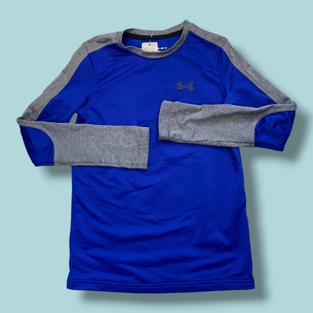 Blue Under Armoud Long Sleev, 10-12Y