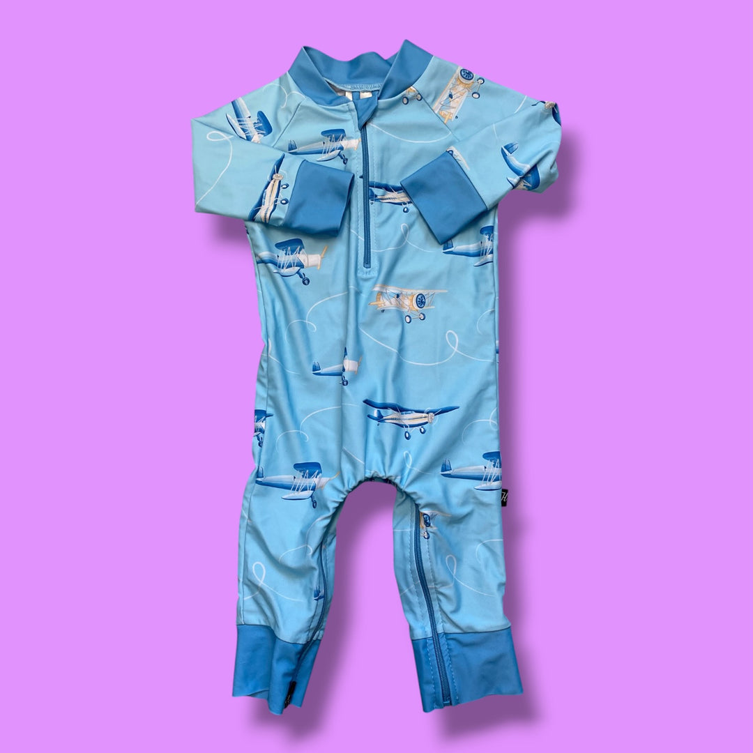 Honey Suckle One piece, 6-12m
