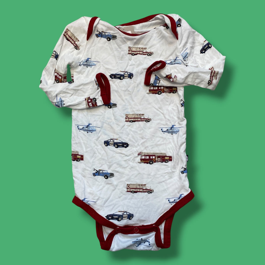 White Kyte Bodysuit, 12-18m