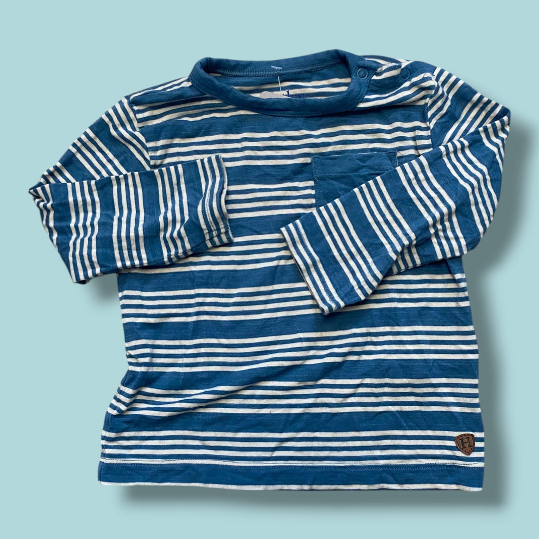 Blue Hately Long Sleeve, 9-12m