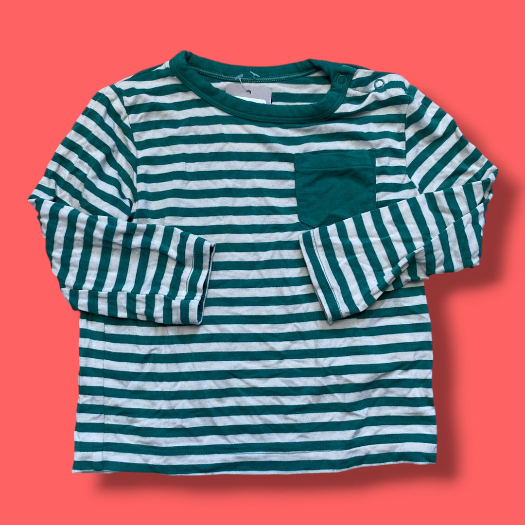 Green Hately Long Sleeve, 9-12m