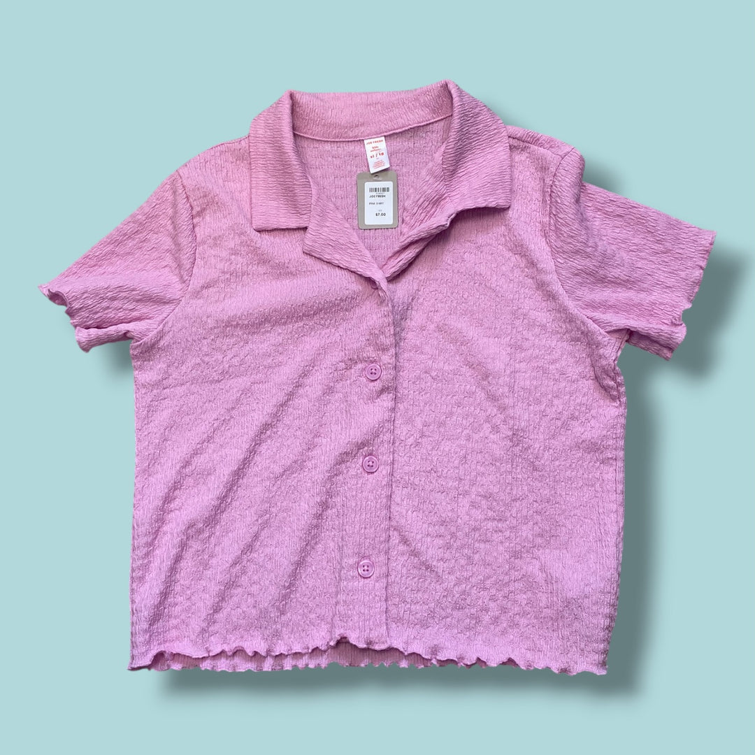 Pink Joe Fresh Shirt, 14Y