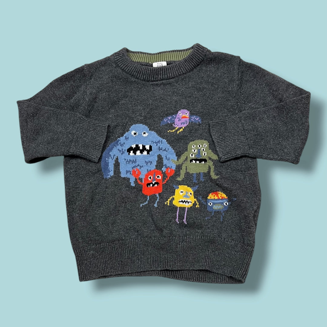 Gap Monster Sweater 2Y
