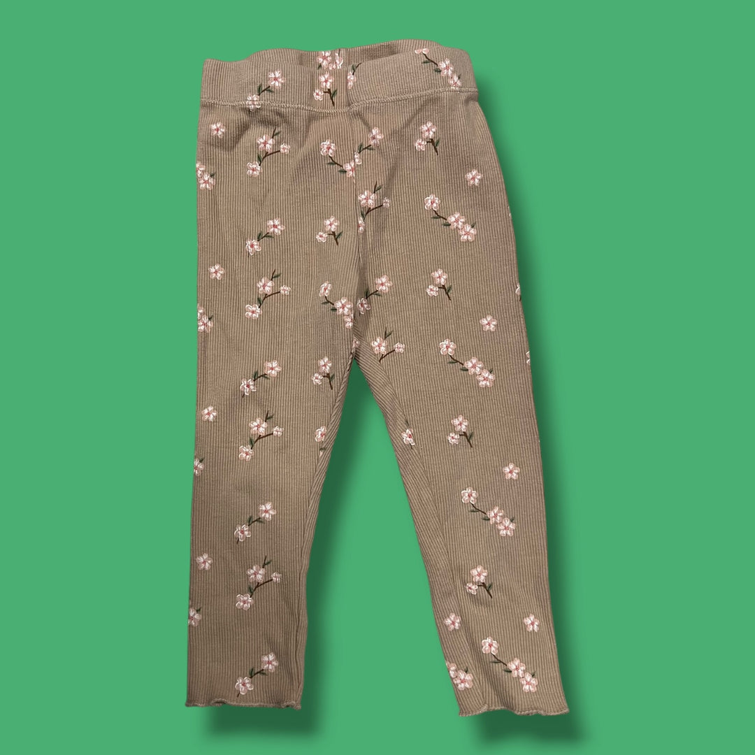 miles the label flower legging 2y
