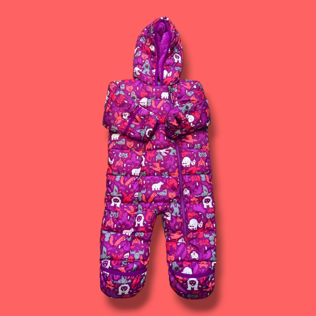 Purple Columbia Snowsuit, 12-18m