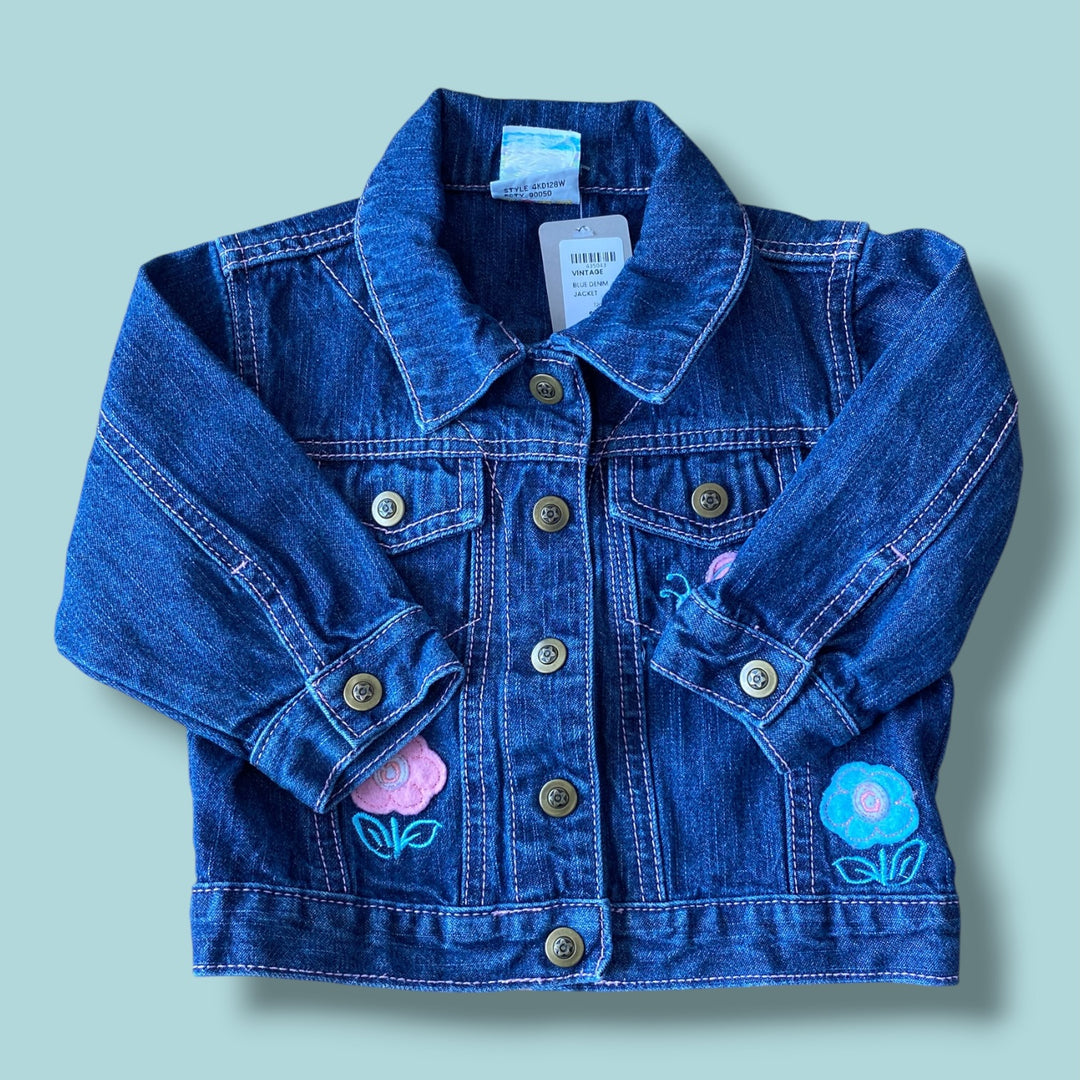 Blue Vintage denim jacket, 12m