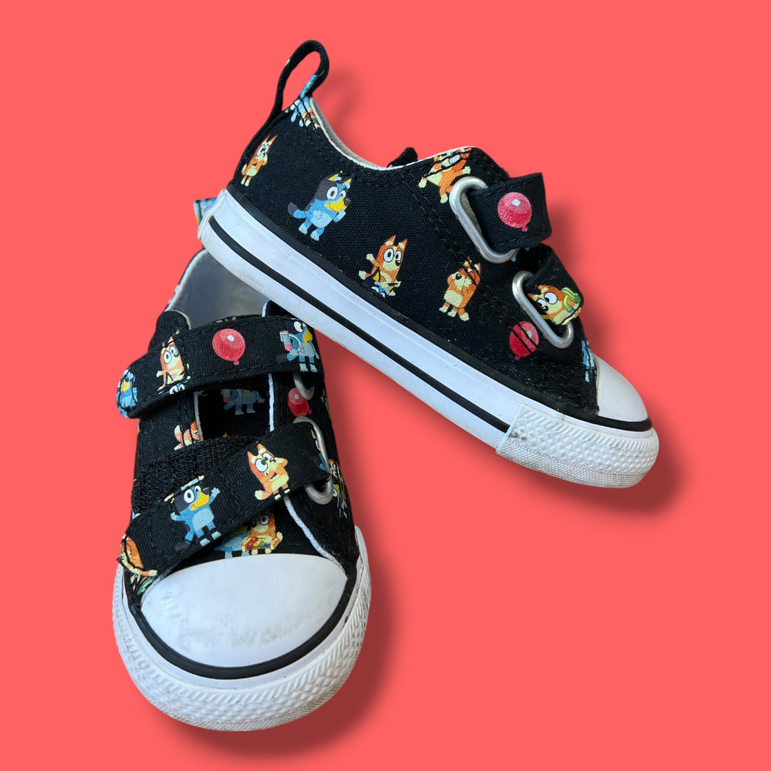Bluey/Black Converse Bluey, 5.0