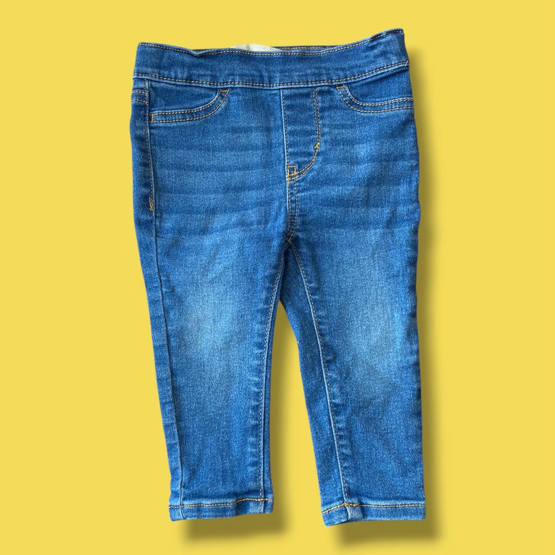 blue Levis jeggings, 12m