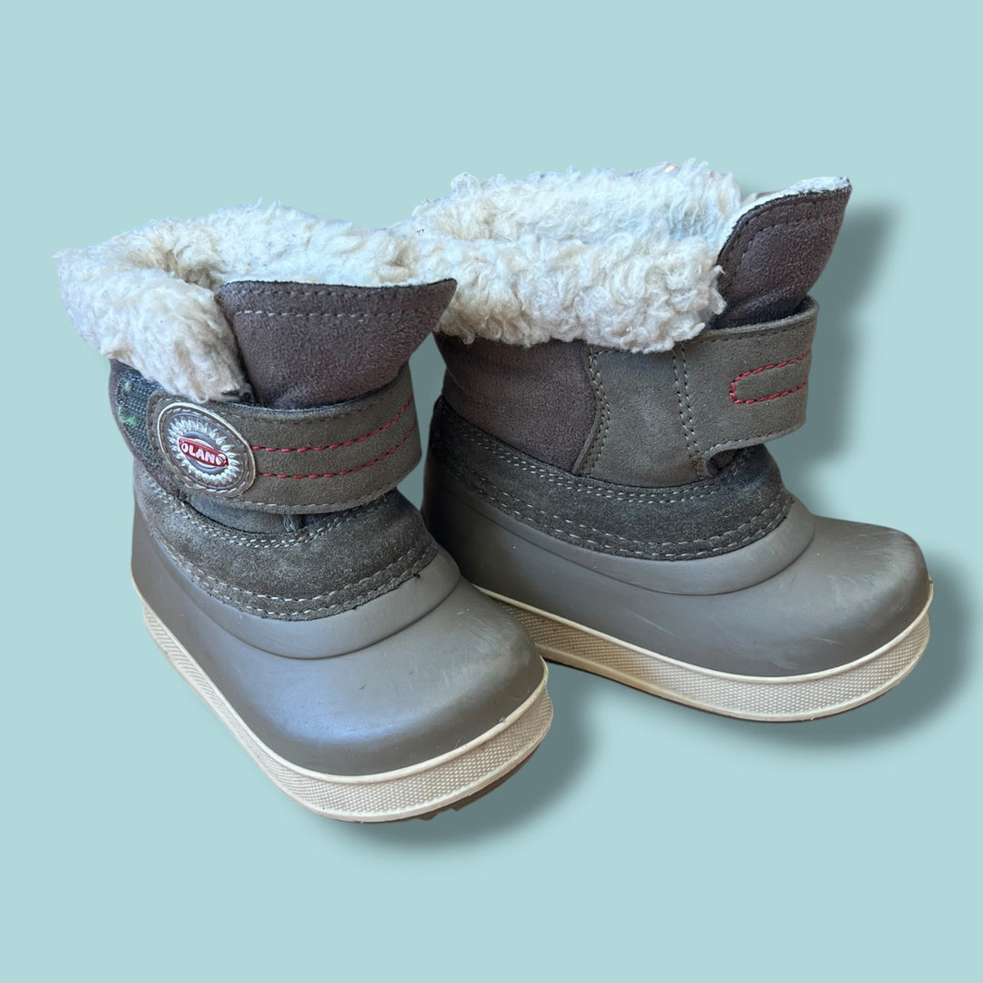 Tan  Olang Winter Boots, 5.0