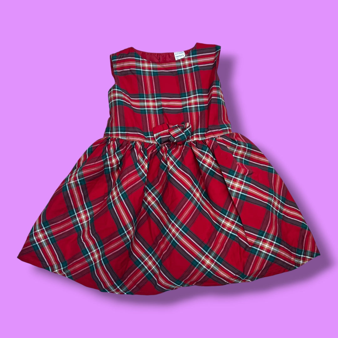 red carters holiday dress, 3Y