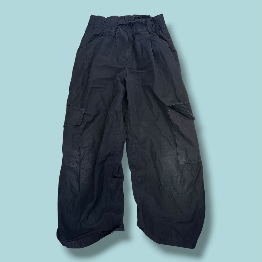 black zara wide leg pant, 9y