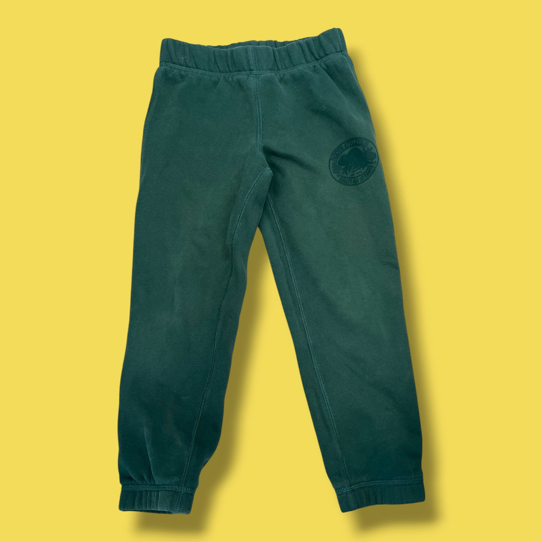 green roots sweatpants, 6y