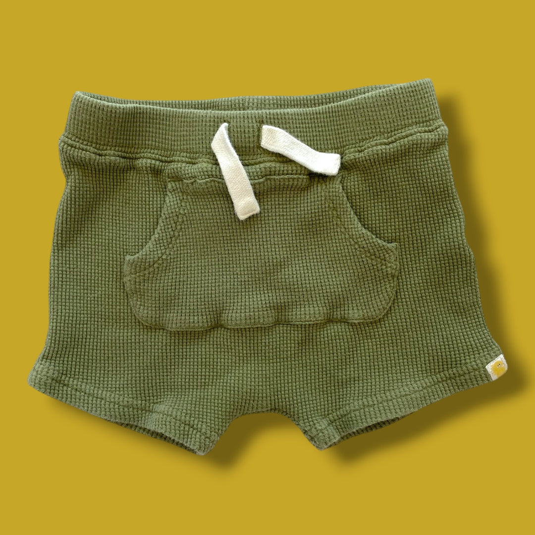 Green Rise Little Earthling Shorts, 12-18m