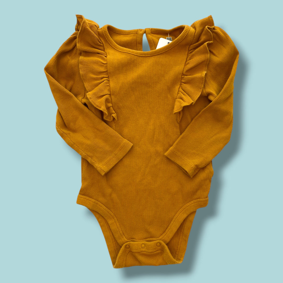 Burnt Orange Gap Bodysuit, 18-24m