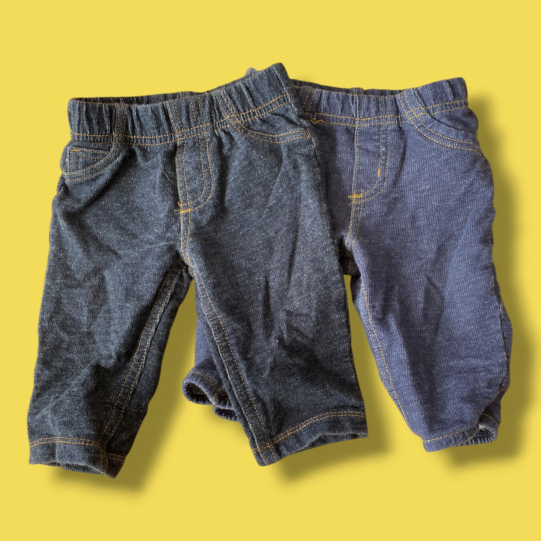 Carters set of 2 jeggings, 6m
