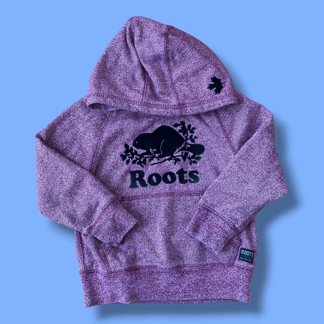 Purple Roots Hoodie, 2Y