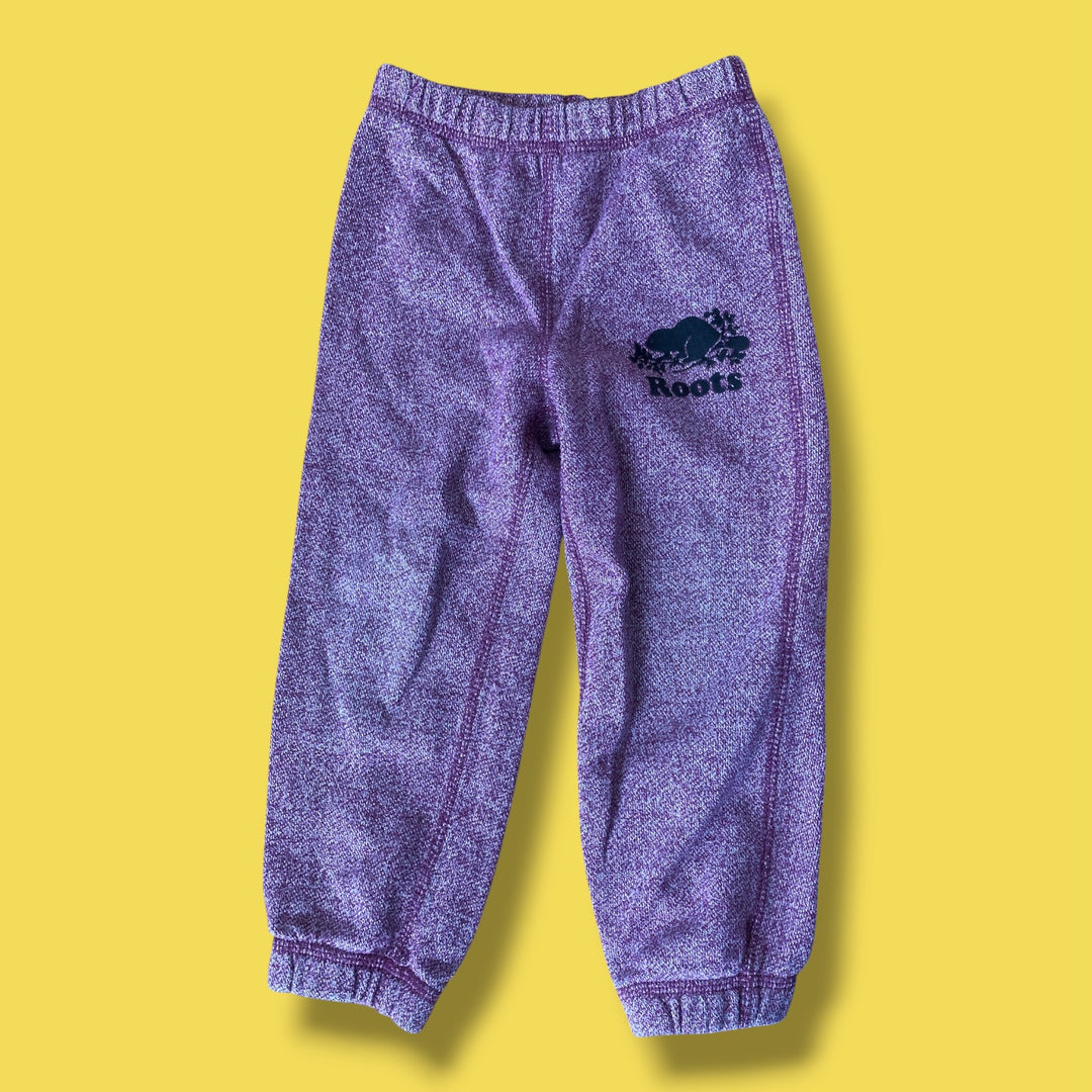 Purple Roots Joggers, 2Y