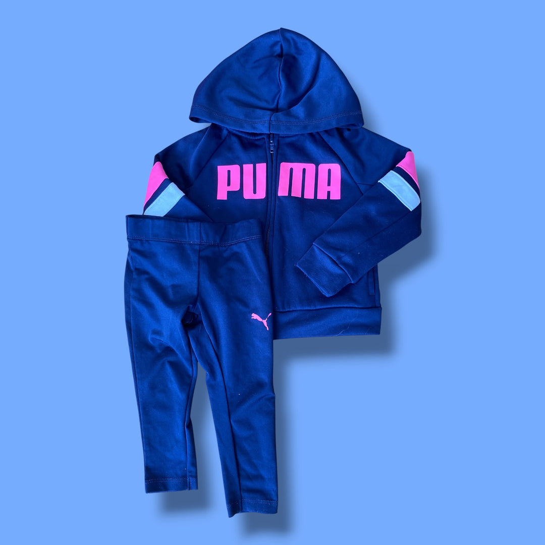 Blue Puma Zip Up, 2Y