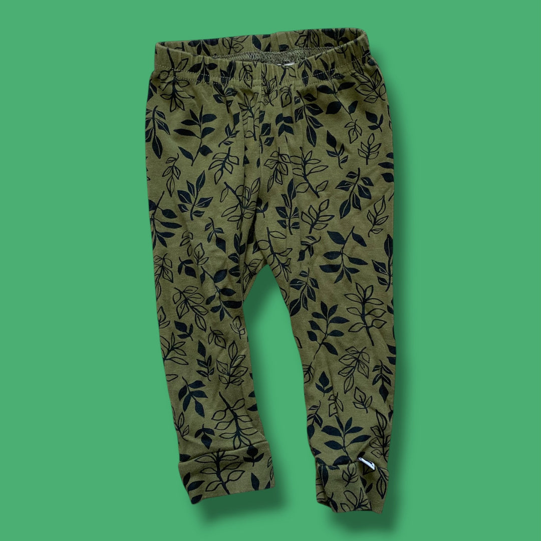 Green Little &amp; Lively Legging, 6-9m