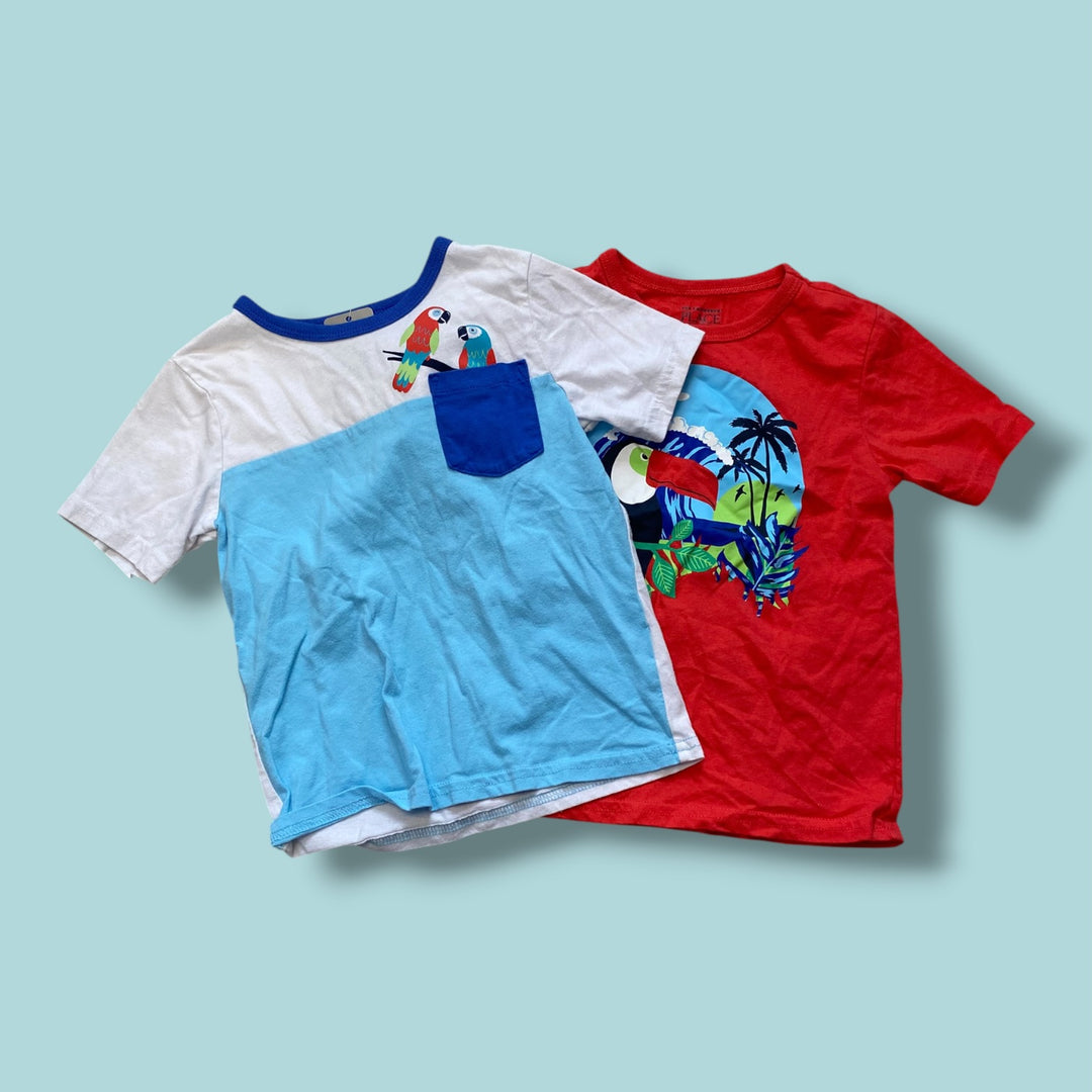 Red/Blue The Childrens Place Set of 2 , 3Y