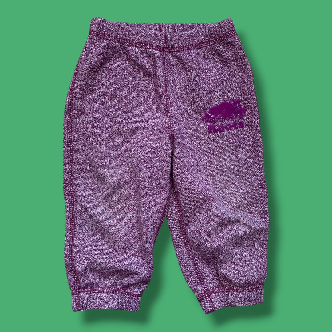 Purple Roots Joggers, 12-18m