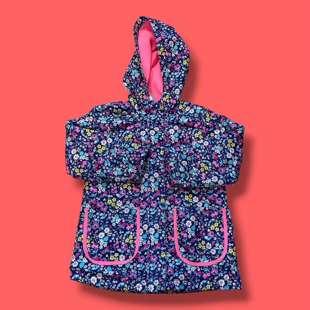 Floral Carters Lined Jacket, 5Y