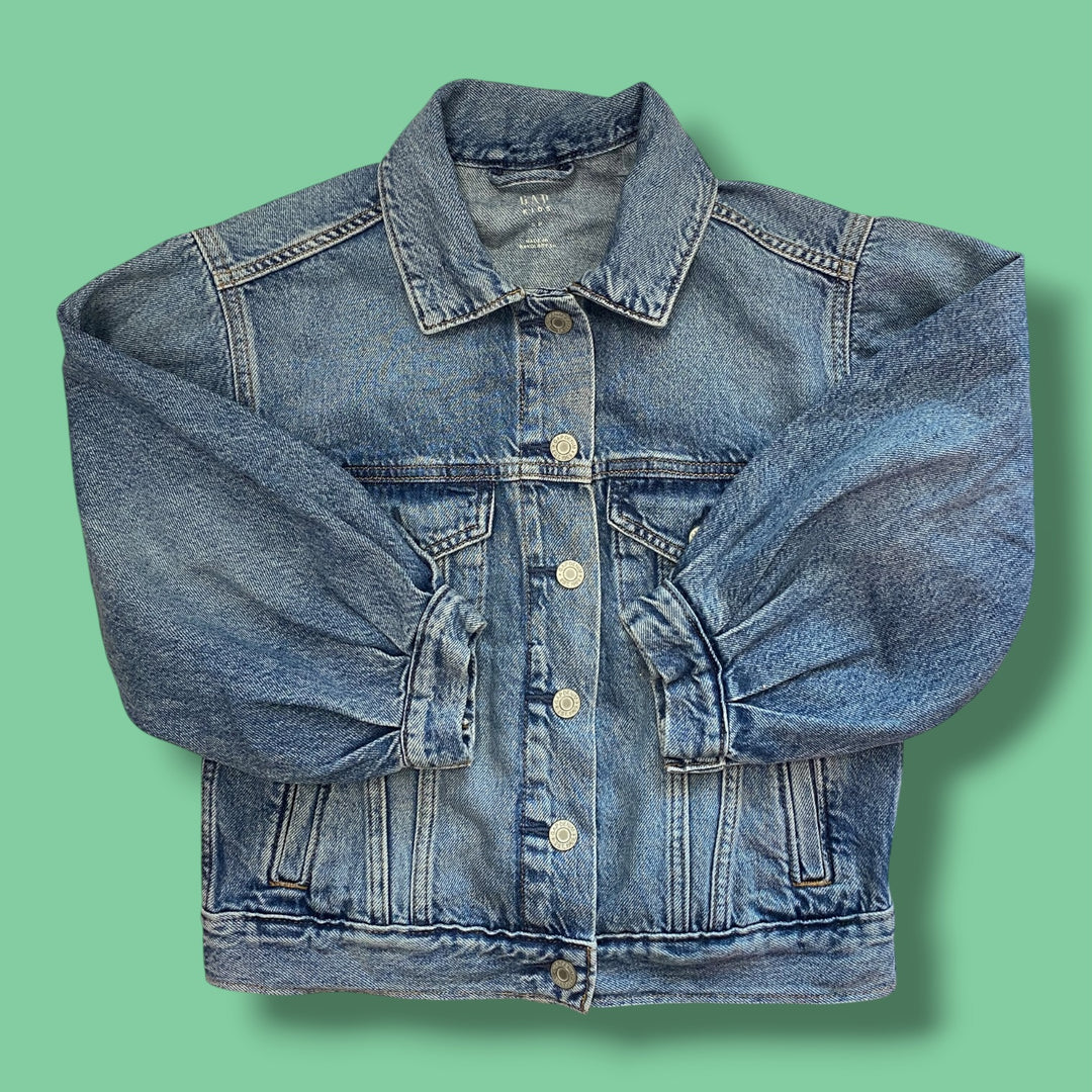 Blue Gap Denim Shacket, 6-7Y