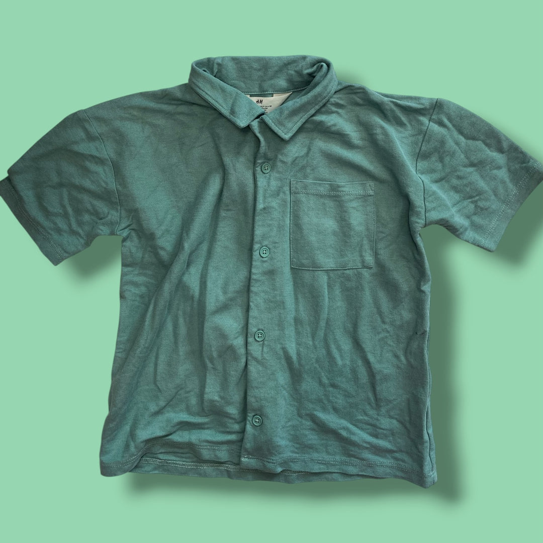 Green H&amp;M Polo, 6Y