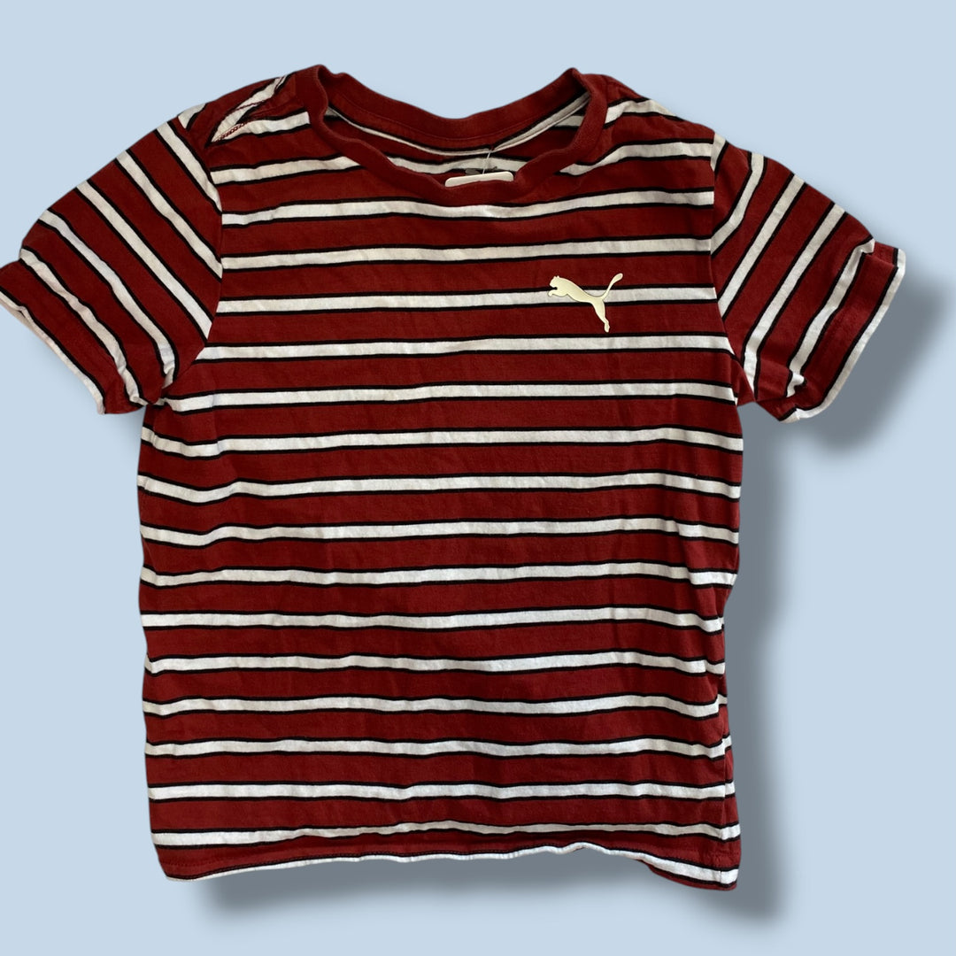 Burgandy Puma Shirt, 6Y