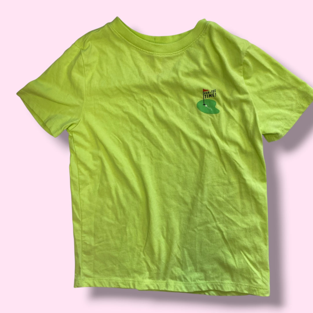 Green Cat &amp; Jack Shirt, 6-7Y