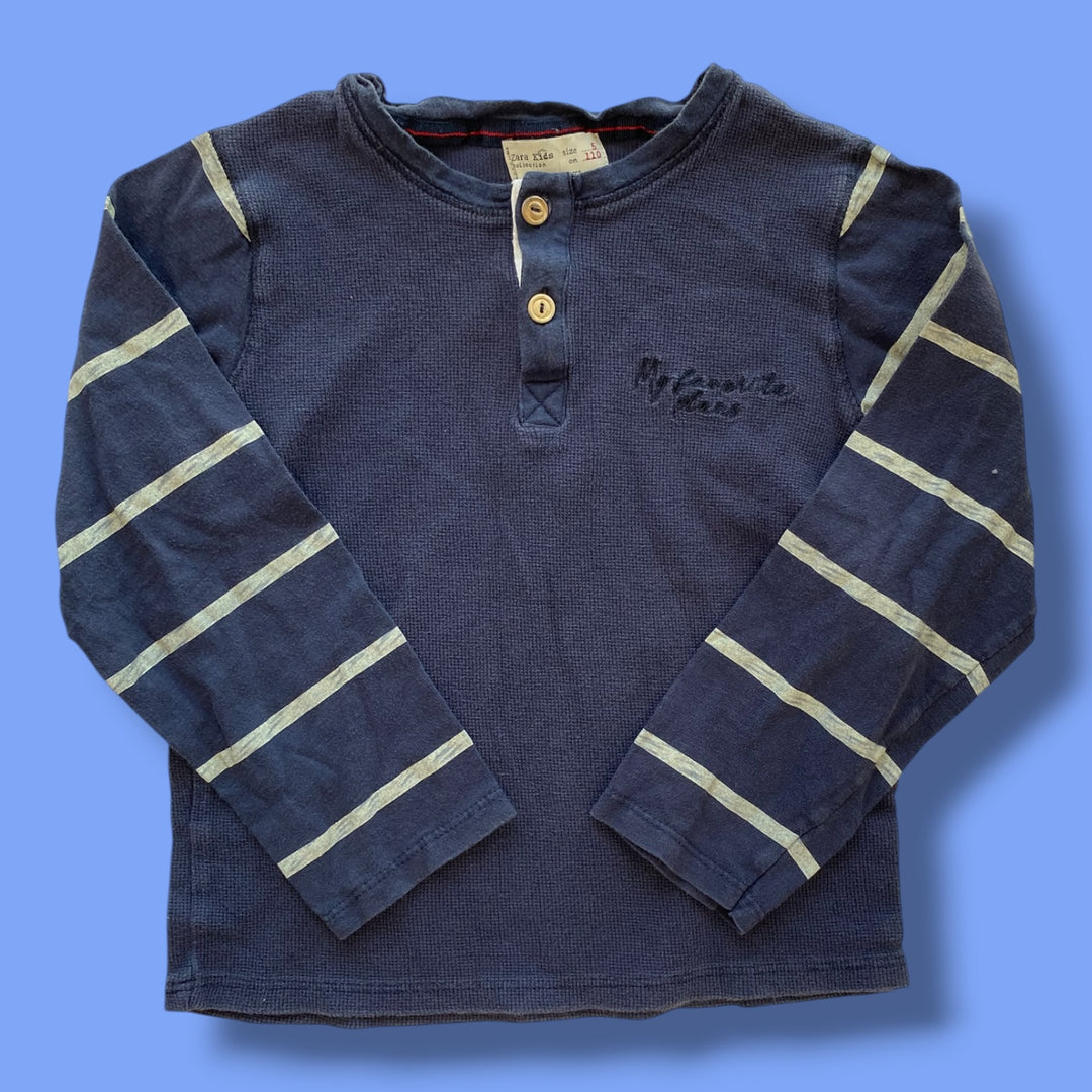 blue Zara long sleeve, 5/6y