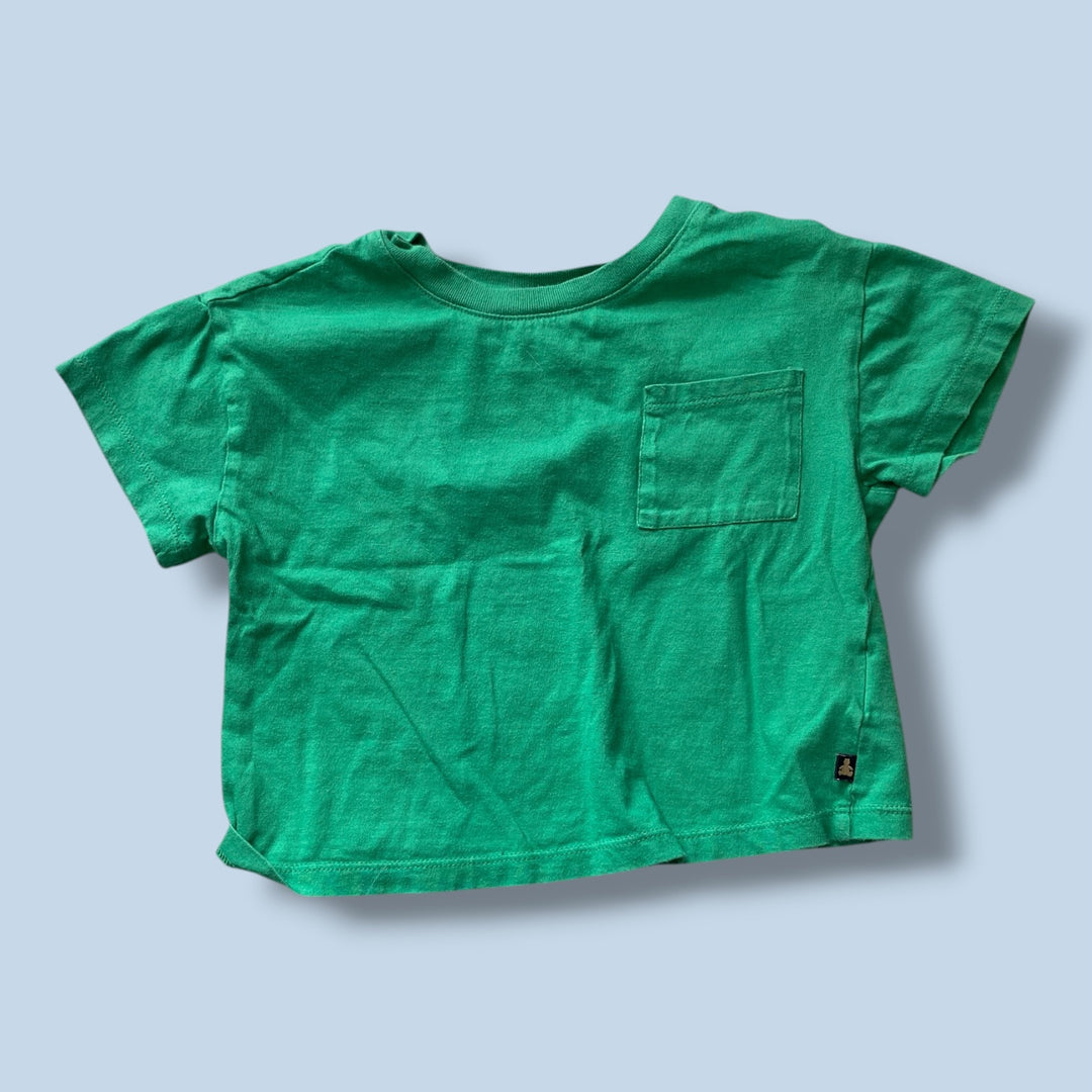 green Gap pocket tee, 4Y