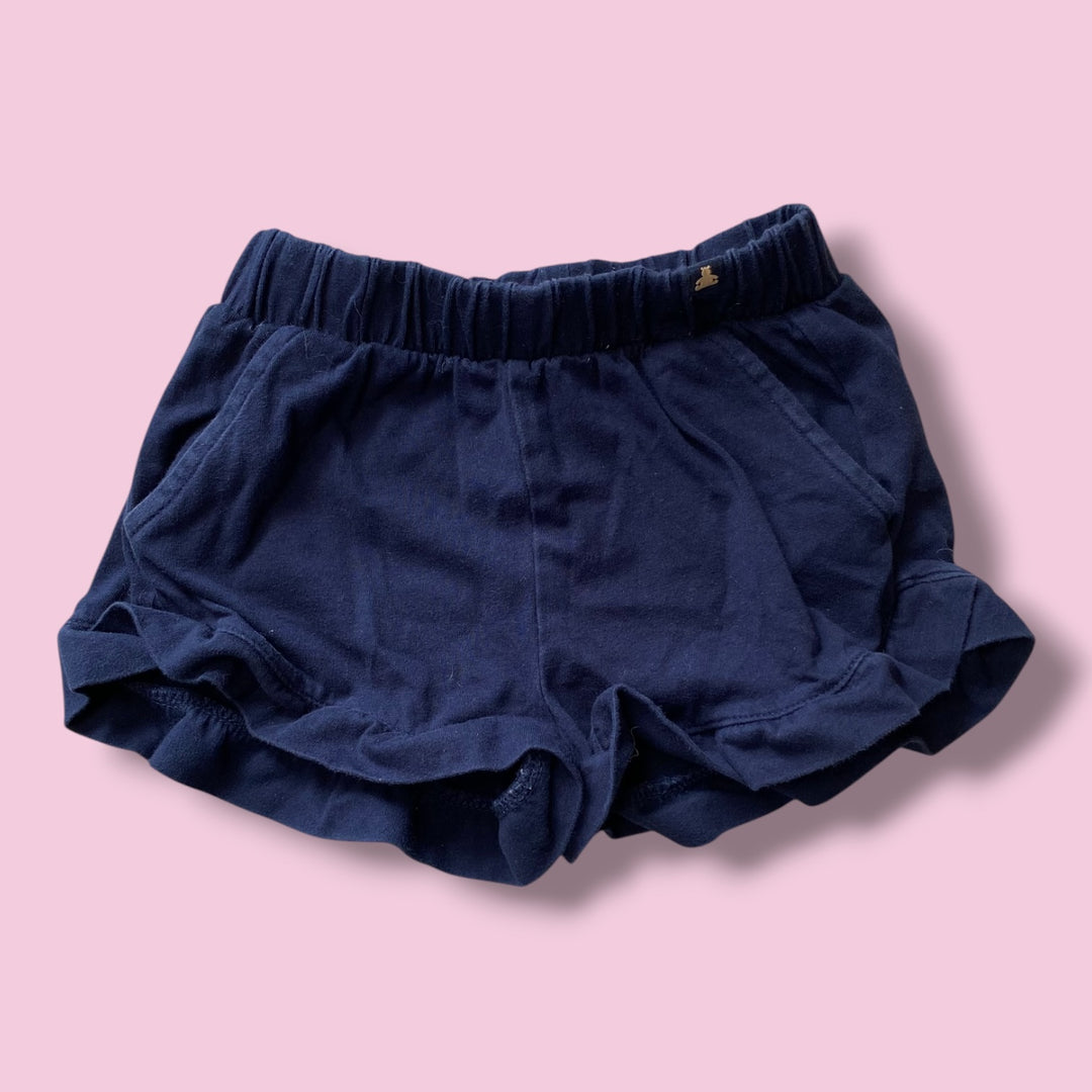 black Gap frilly shorts, 3Y