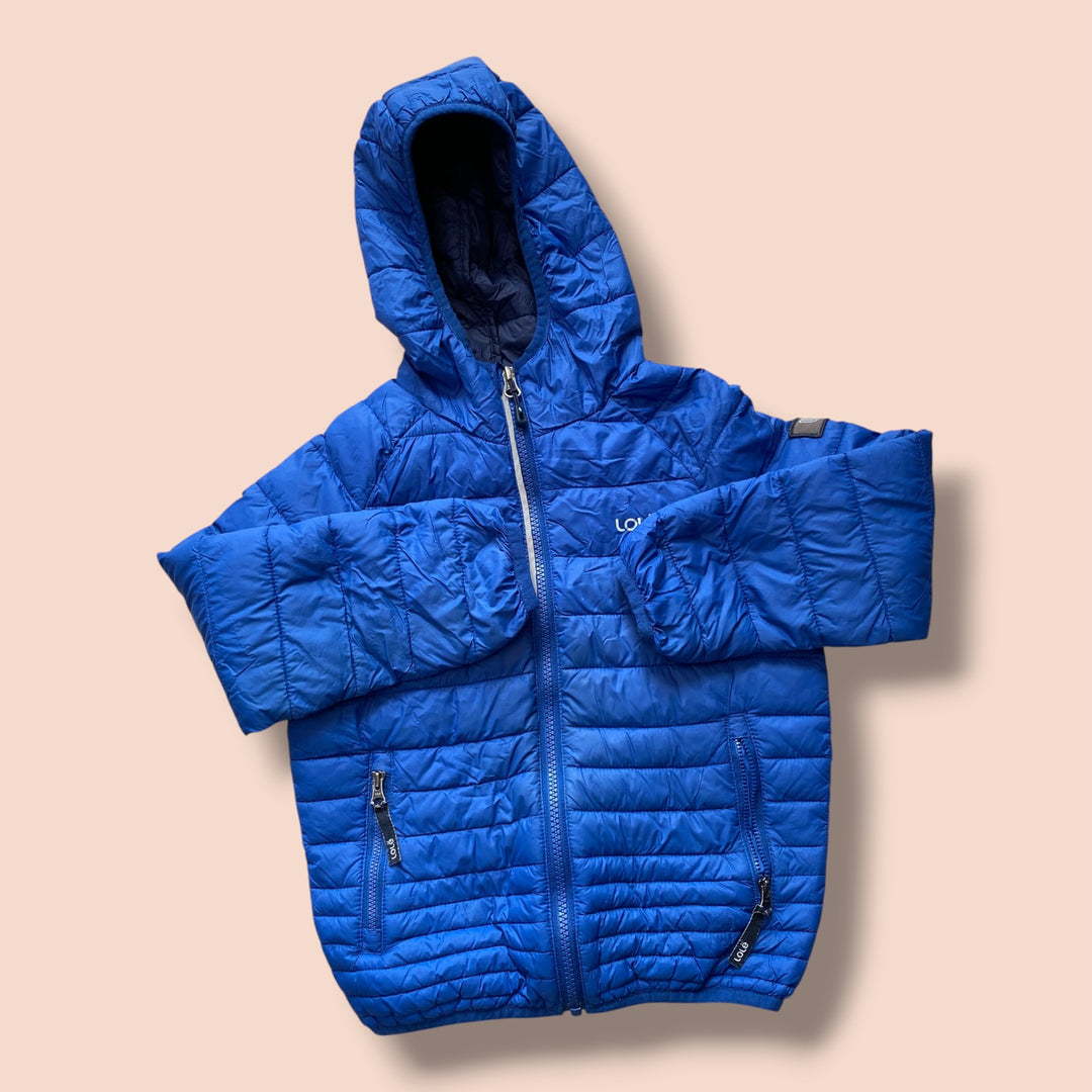 blue Lole puffer jacket, 4-5Y
