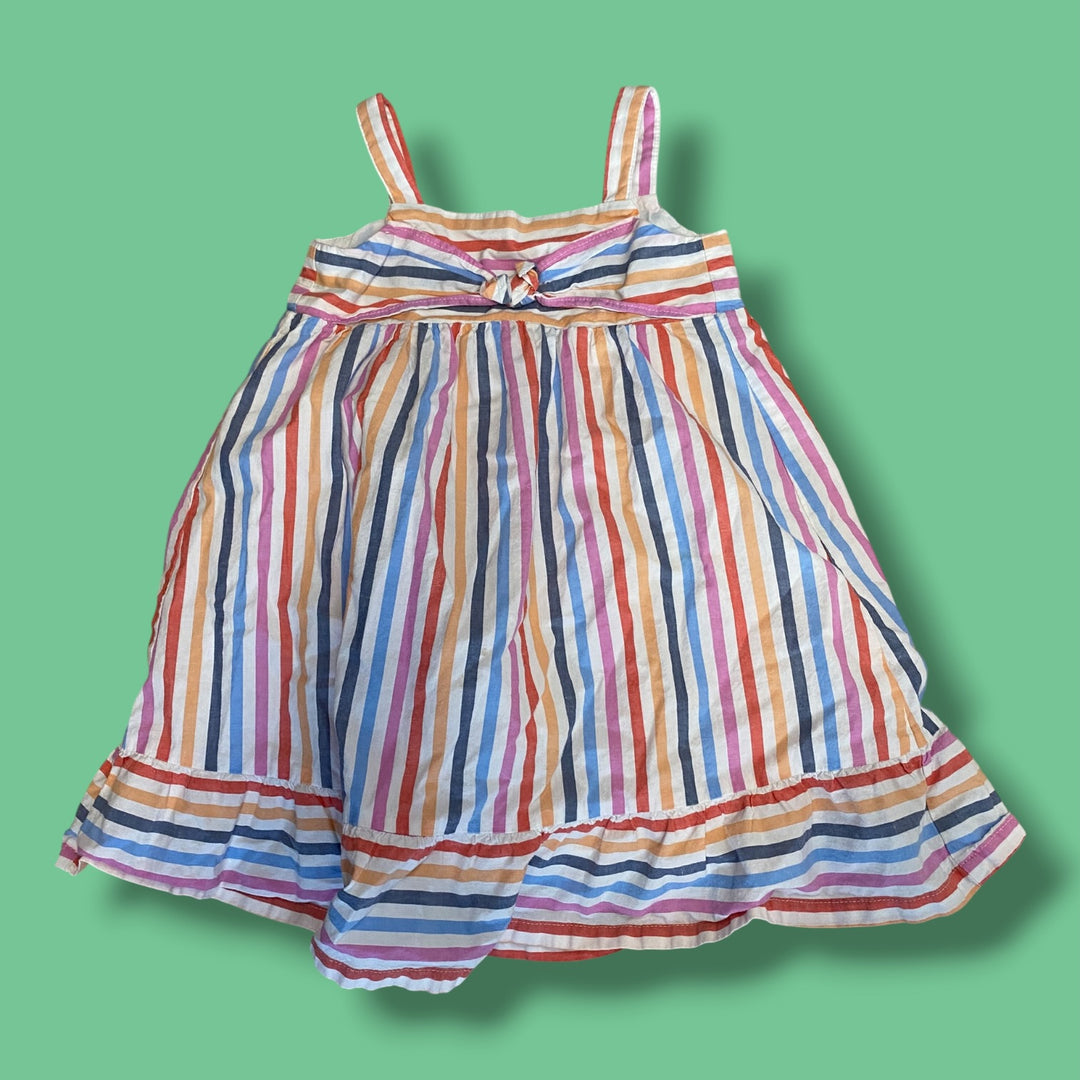 Multicolour Gap Striped Dress, 3Y