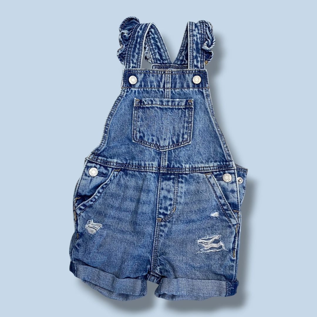 Blue Gap Denim Shorties, 18-24m