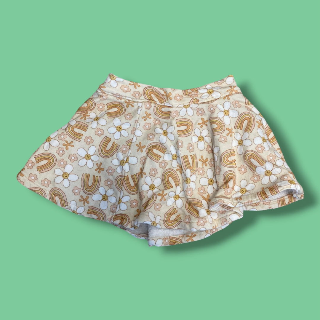 Rainbow Tan  4peas Skirts, 2Y