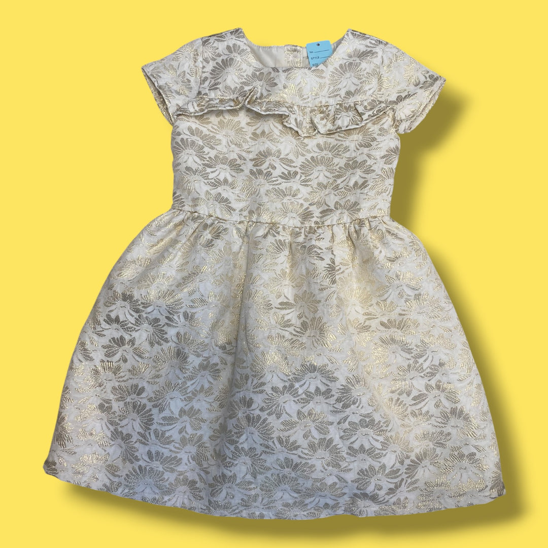 Gold Carters Dress, 6Y