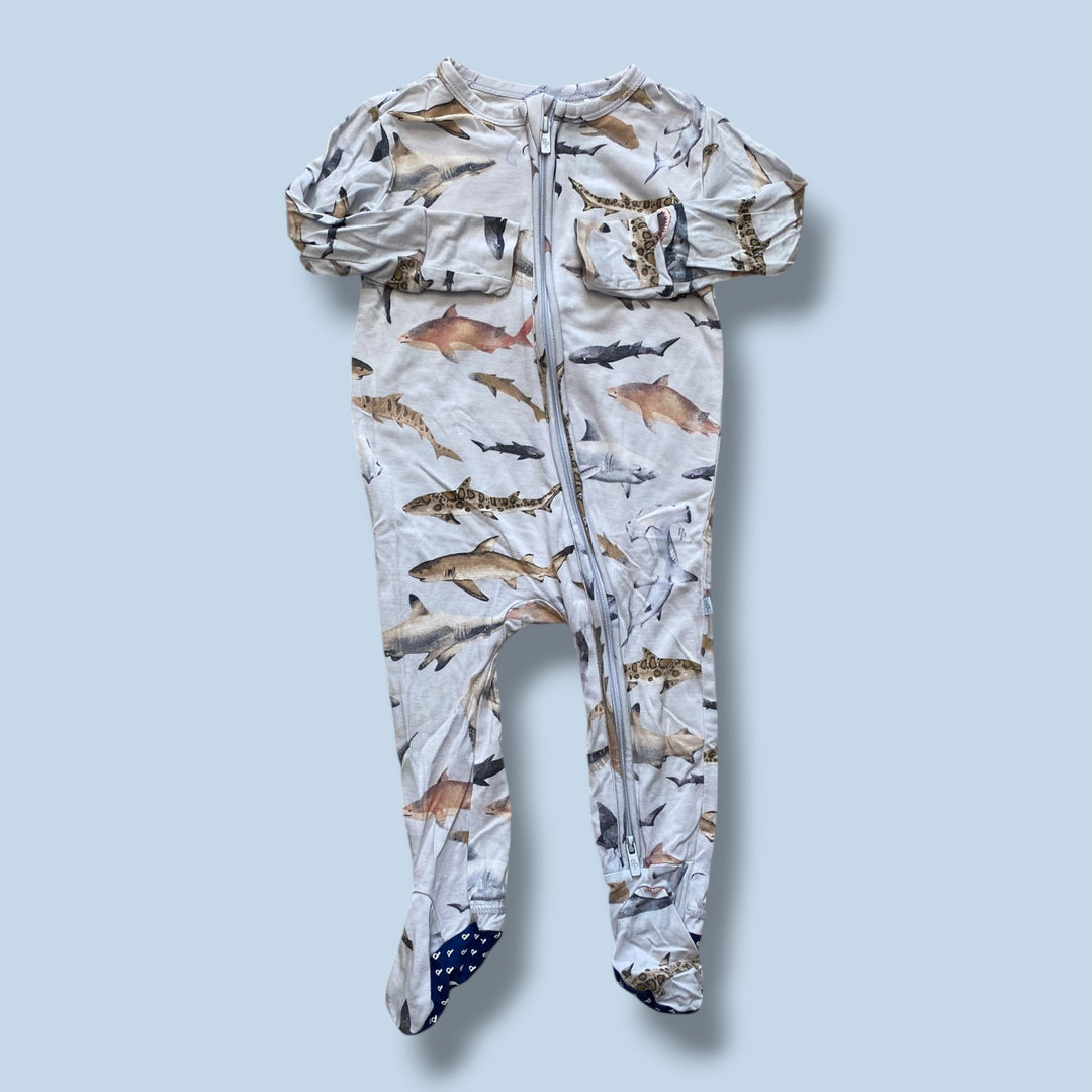 Blue Posh Peanut Sleeper, 9-12m